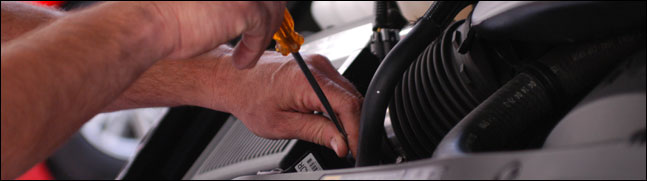 Truck air filter installation